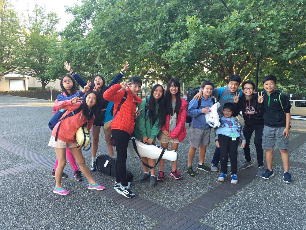 A group of PURE's fellow students went on the UBC Summer Camp. They do enjoy the trip!